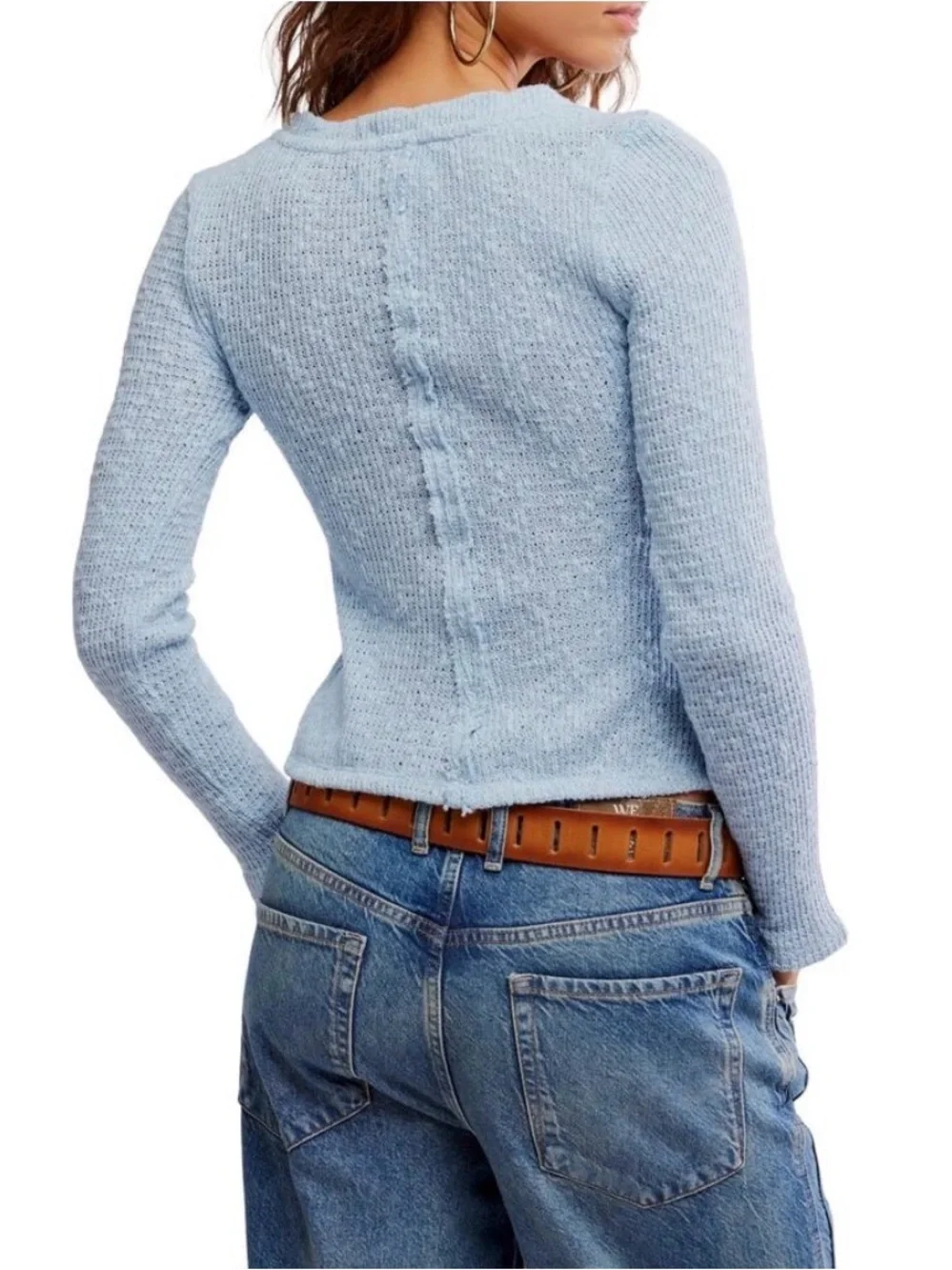 Like New Free People Its On Rib Cardigan
